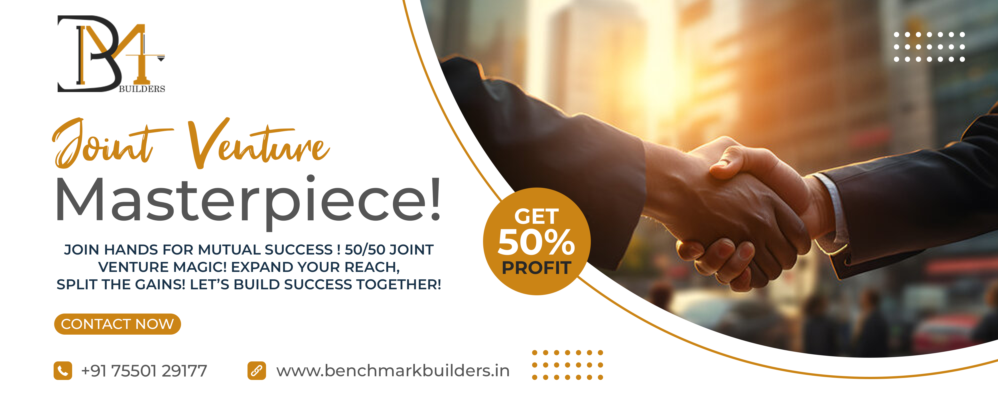 Bench Mark Builders - Joint Venture Program